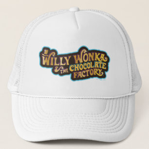 Willy Wonka und das Logo der Schokoladenfabrik Truckerkappe