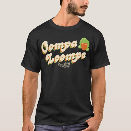 Willy Wonka und die Schokoladenfabrik Oompa Loompa T-Shirt (Vorderseite)