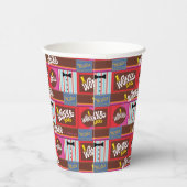 Willy Wonka und die Schokoladenfabrik zum Geburtst Pappbecher (Rechts)