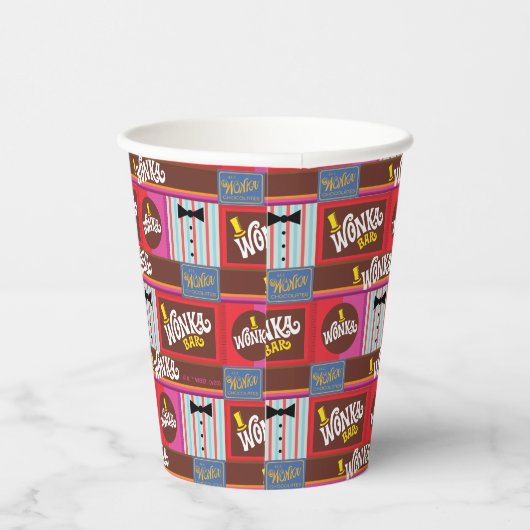 Willy Wonka und die Schokoladenfabrik zum Geburtst Pappbecher (Rechts)