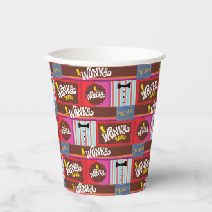 Willy Wonka und die Schokoladenfabrik zum Geburtst Pappbecher