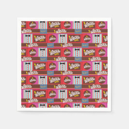 Willy Wonka und die Schokoladenfabrik zum Geburtst Serviette