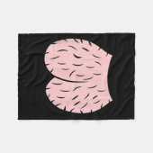 Willyhead Nuts Men Funny Josh Halloween Kostüm Fleecedecke (Vorderseite (Horizontal))