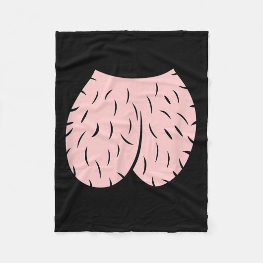 Willyhead Nuts Men Funny Josh Halloween Kostüm Fleecedecke (Vorderseite)