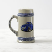 Willys Blau-Auto 1941 Bierglas (Links)