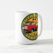 Willys fc-150 LKW-Schild Kaffeetasse (VorderseiteRechts)