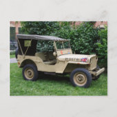 Willys Jeep Postkarte (Vorderseite)