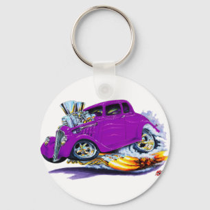 Willys lila Auto 1933-36 Schlüsselanhänger
