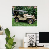 Willys MB Jeep Poster (Heimbüro)