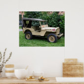 Willys MB Jeep Poster (Küche)