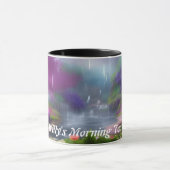 Willy's Morning Tea Personalisiert anpassbar Tasse (Zentrum)