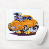 Willys Orangen-Auto 1941 Mousepad (Mit Mouse)