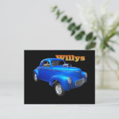 Willys Postkarte (Stehend Vorderseite)