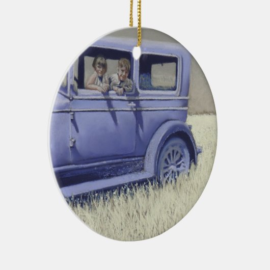 Willys Whippet Keramikornament (Rechts)