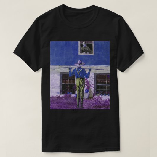 Willys Wonderland Vintage Kunst T-Shirt (Design vorne)