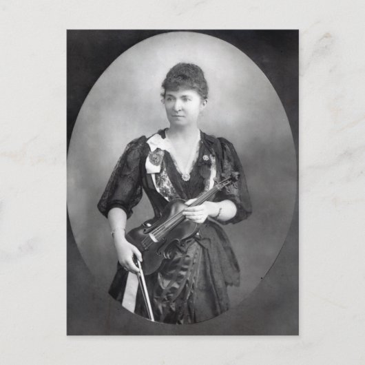 Wilma Norma Neruda, Lady Halle Postkarte (Vorderseite)