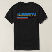 Wilmington Beach Delaware Retro Styled Design T-Shirt (Design vorne)