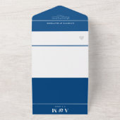 Wilmington DE Wedding QR Code Siegel und Senden All In One Einladung (Außenbereich)