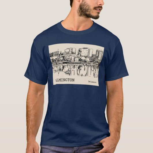 Wilmington Delaware 2 T-Shirt (Vorderseite)