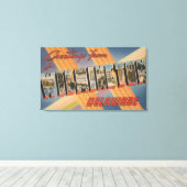 Wilmington, Delaware - Große Briefszenen 2 Leinwanddruck (Insitu (Holzboden))