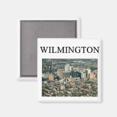 WILMINGTON delaware Magnet (Vorderseite/Rückseite)