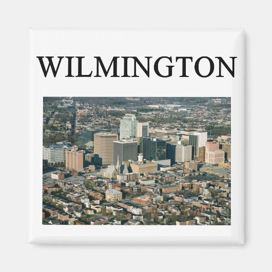 WILMINGTON delaware Magnet (Vorne)