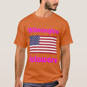 Wilmington Delaware Stilvolle Drucke T-Shirt
