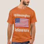 Wilmington Delaware Stylish Prints1 T-Shirt (Vorderseite)
