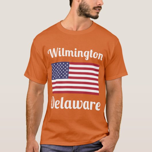 Wilmington Delaware Stylish Prints1 T-Shirt (Vorderseite)
