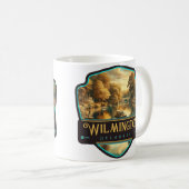 Wilmington, Delaware | VINTAG Kaffeetasse (VorderseiteRechts)
