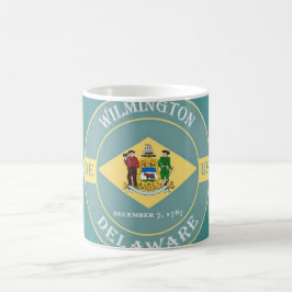 Wilmington Delaware Vintage Tasse
