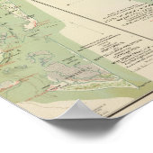 Wilmington, Ft Caswell, Smiths Insel Augusta Poster (Ecke)