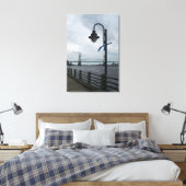 Wilmington, NC Downtown Riverwalk Leinwanddruck (Insitu (Schlafzimmer))
