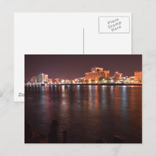 Wilmington NC Postkarte (Vorne/Hinten)