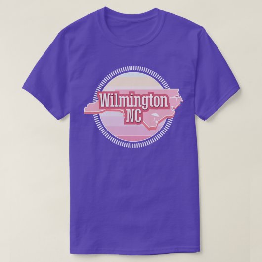 Wilmington NC The PINK T-Shirt (Design vorne)