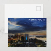 Wilmington North Carolina Cape Fear River Travel Postkarte (Vorne/Hinten)