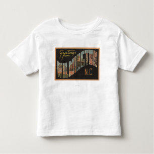 Wilmington, North Carolina - große Kleinkind T-shirt