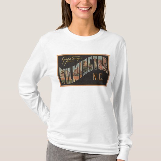 Wilmington, North Carolina - große T-Shirt (Vorderseite)