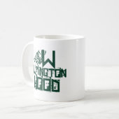 Wilmington North Carolina Kaffeetasse (Vorderseite Links)