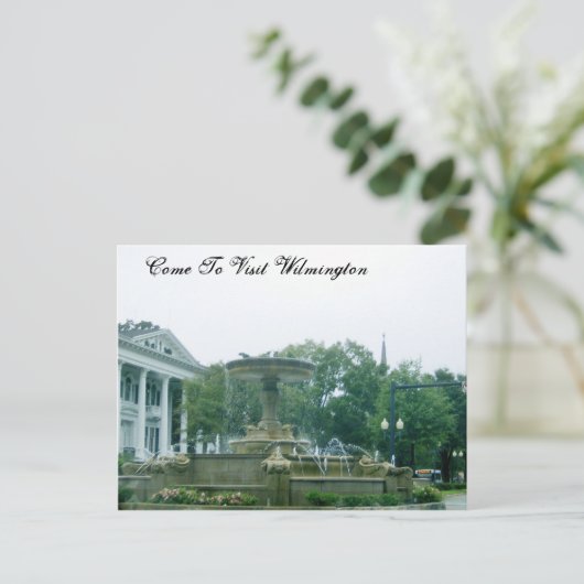 Wilmington Postkarte (Stehend Vorderseite)