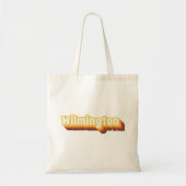 Wilmington Retro Vintager Text Tragetasche (Vorne)