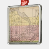 Wilmington Silbernes Ornament (Links)