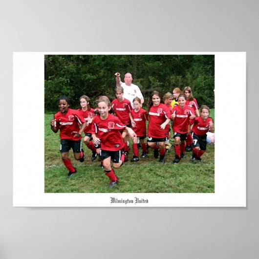 Wilmington United Victory Poster (Vorne)