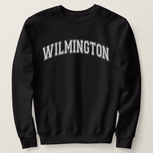 WILMINGTON University Style Sweater Uni Sweatshirt (Design vorne)