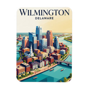 Wilmington USA Magnet
