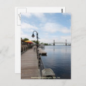 Wilmington WaterFront Postkarte (Vorne/Hinten)