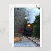 Wilmington-/Western-Eisenbahn Postkarte (Vorne/Hinten)