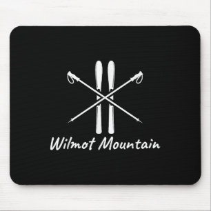 Wilmot Mountain Illinois Skilifte Winter V Mousepad
