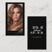 Wilshire Actor Model | Pro Business Calling Card Visitenkarte (Vorne/Hinten)