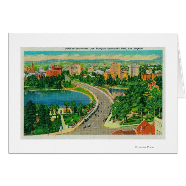 Wilshire Boulevard, General Douglas MacArthur (Vorderseite (Horizontal))